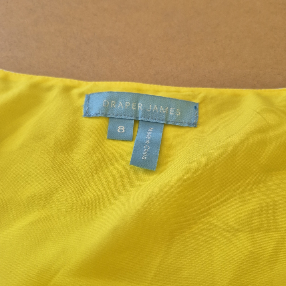 Draper James Sunny Yellow Floral Midi Dress - Picture 7 of 8